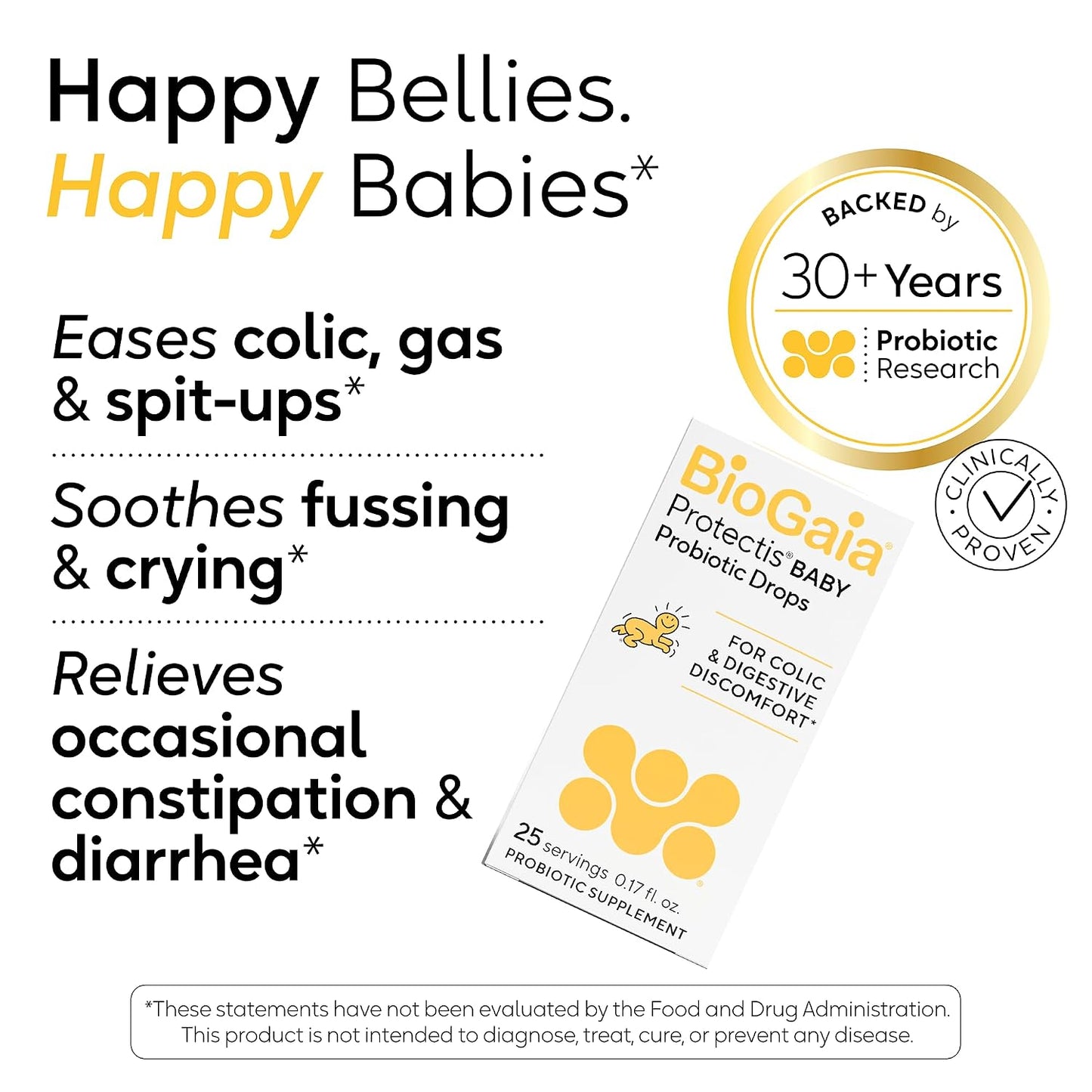BioGaia Baby Probiotic Essentials For Digestive & Skin Health | Drops Ease Colic, Gas & Tummy Issues | Ointment Soothes & Hydrates Dry, Irritated Skin