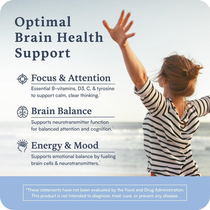 Accentrate Neuro - Brain Health, Methylated Vitamin B Complex, MTHFR | Every B vitamin already in its active form, so your body does not have to convert it first. Supports focus and mood.
