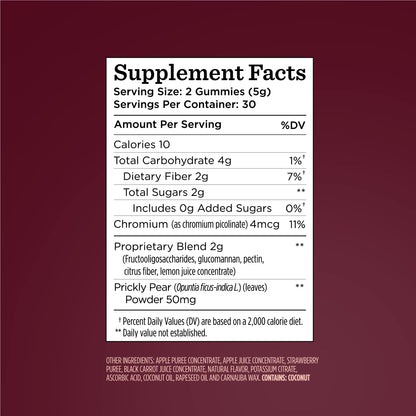Santo Remedio, Entalla, Skinny Yummy Gummy, Nutritional Supplement, Gummy Fiber for Digestive Gut Support
