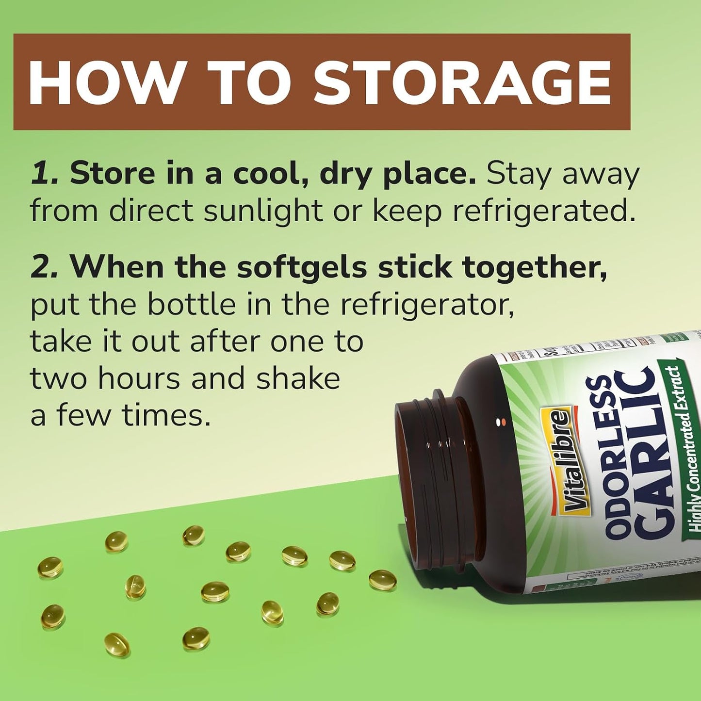 Odorless Garlic, Extra Strength Extract, Non-GMO, No Gluten, Heart & Immunity, Antioxidant Defense, 180 Softgels