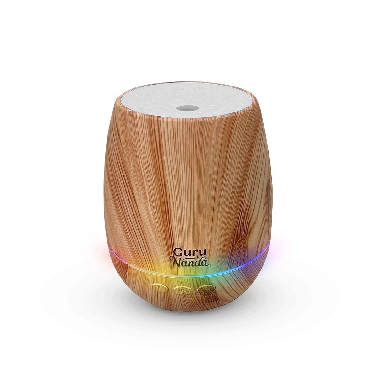 GuruNanda Woodsy Ultrasonic Diffuser & Cool Mist Humidifier - Aromatherapy Diffuser 