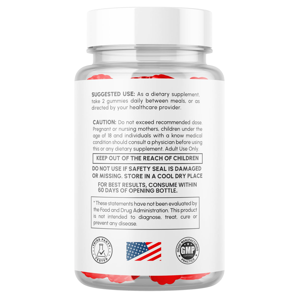 VitaReset Gummies, Health & Wellness Support Supplement 2-Pack, 120 Gummies