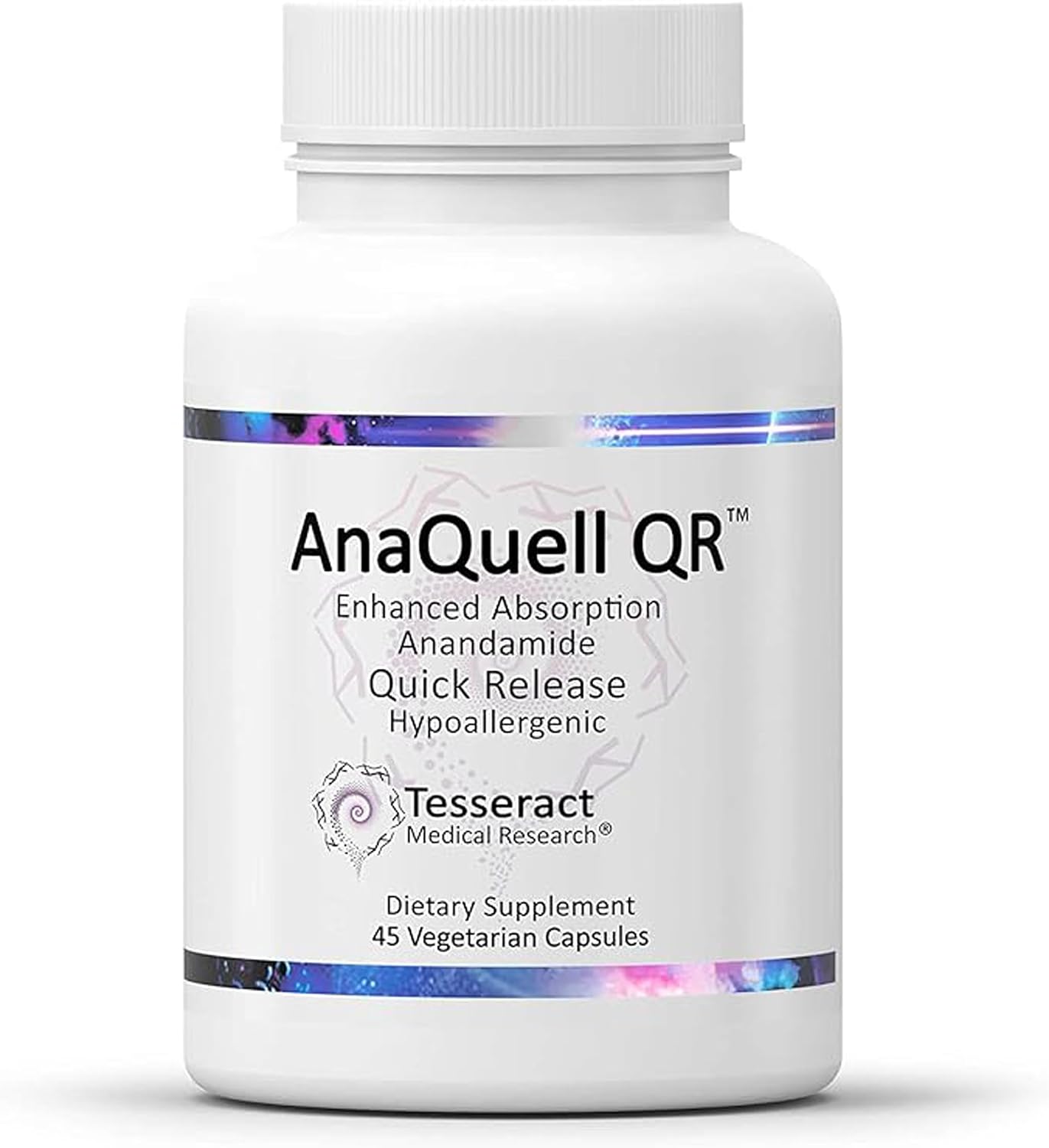 Tesseract Medical Research TetraCumin SR Joint Support Supplement & AnaQuell QR, Stress Relief & Mood Support Supplement