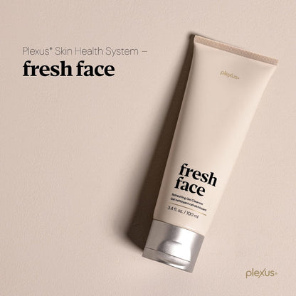 Plexus Fresh Face™ Refreshing Gel Cleanser | 3.4 Fl Oz | pH-Balanced | Hydrating gel removes makeup & impurities. Microbiome-supporting with hibiscus, dragon fruit & hyaluronic acid