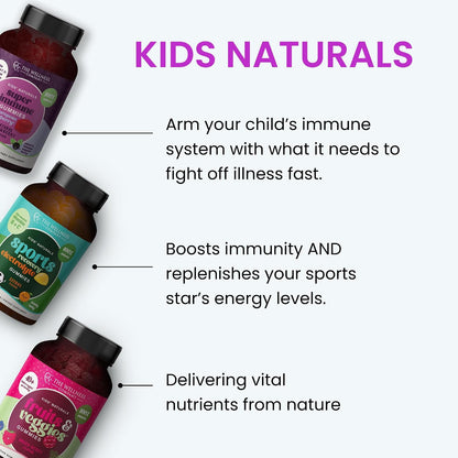 Super Immune Elderberry Gummies, Zinc & Vitamin C, Non-GMO, 60ct