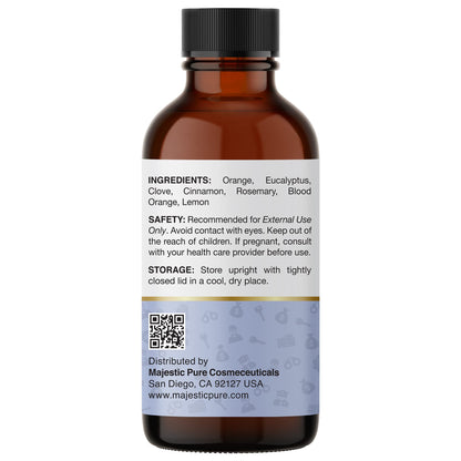 Majestic Pure Thieves Essential Oil Blend | 100% Pure Premium Oil for Uplifting Mood, DIY Products
