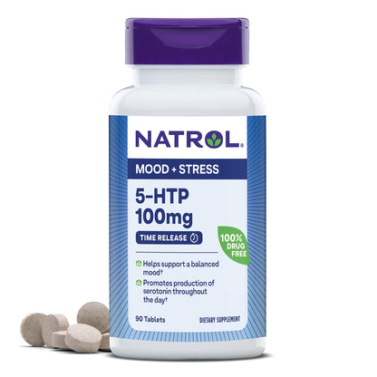 Natrol 5-HTP 100mg, Dietary Supplement Helps Support a Balanced Mood