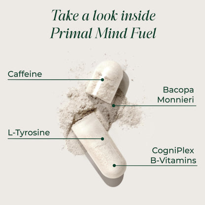 Primal Harvest Mind Fuel - Daily Supplement, Gluten & Dairy Free