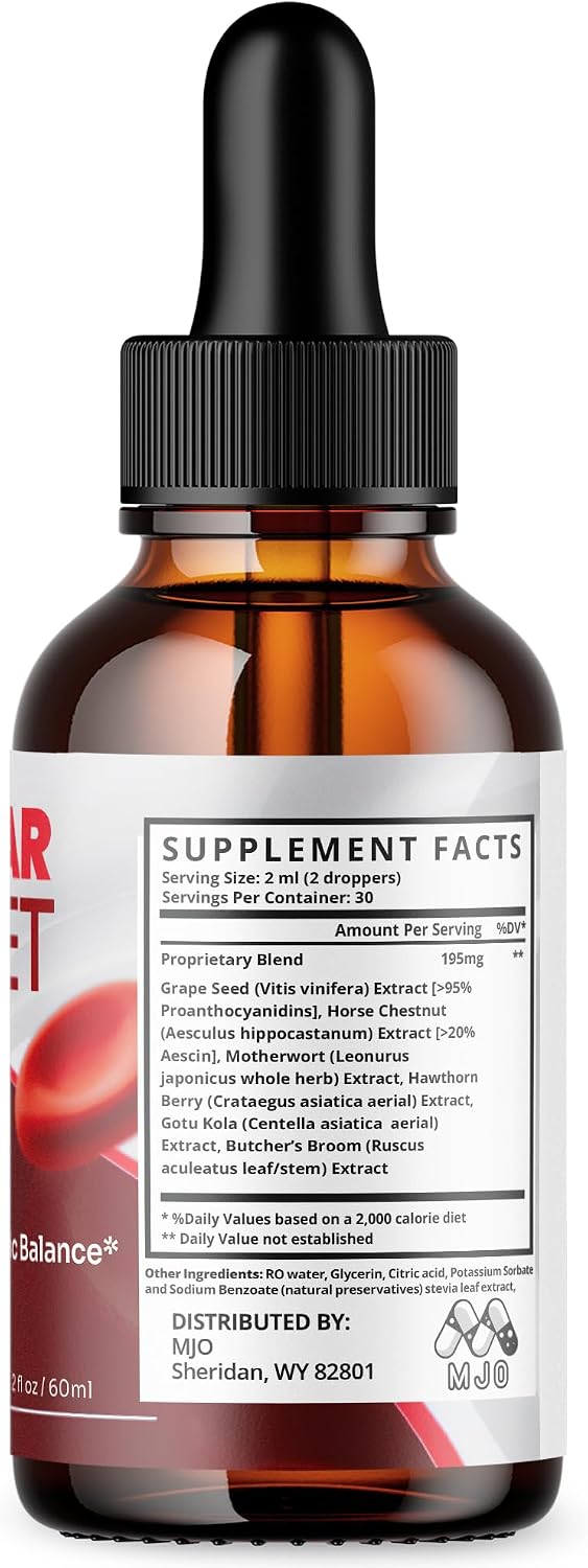 Sugar Reset Drops, SugarReset Advanced Blood Support Supplement 30 Servings