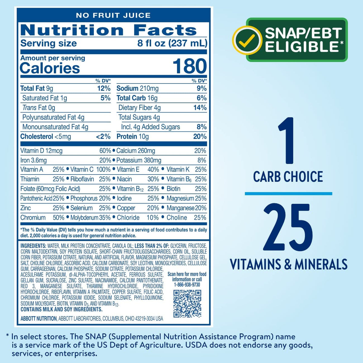 Glucerna Nutritional Shake, Diabetic Drink to Support Blood Sugar Manage