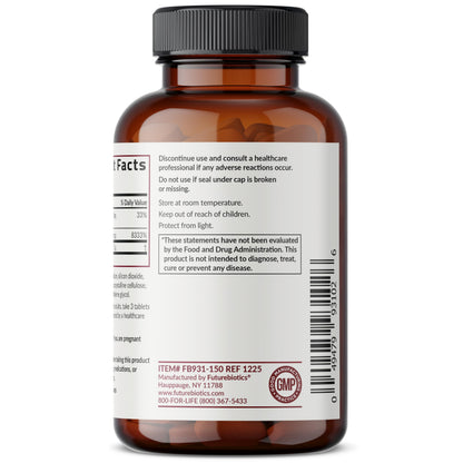 Futurebiotics Collagen Peptides with Biotin & Vitamin C Complex 3-in-1 Formula - for Hair, Skin & Nails Support, Non-GMO, 90 Tablets