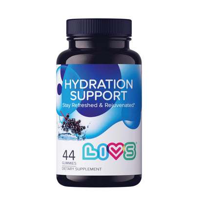 LIVS Hydration Support - Hydration Gummies, Electrolyte Supplements, Post Workout Recovery 