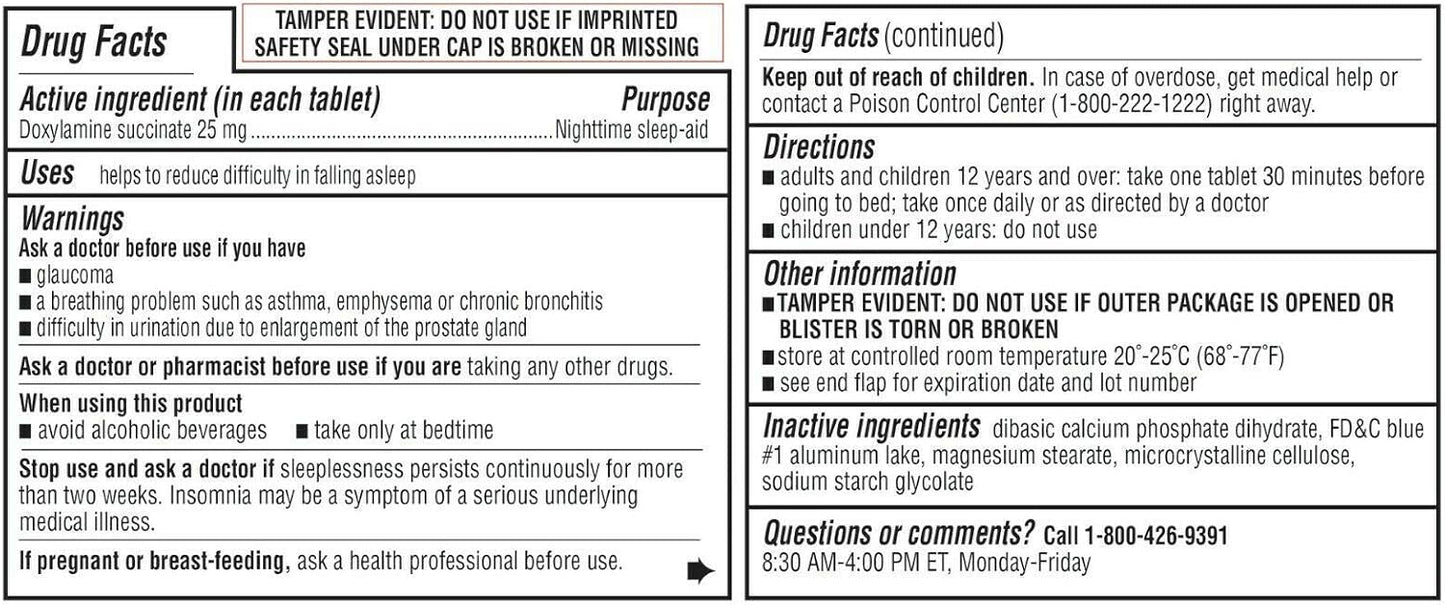 Kirkland Signature Sleep Aid, 192 Tablets