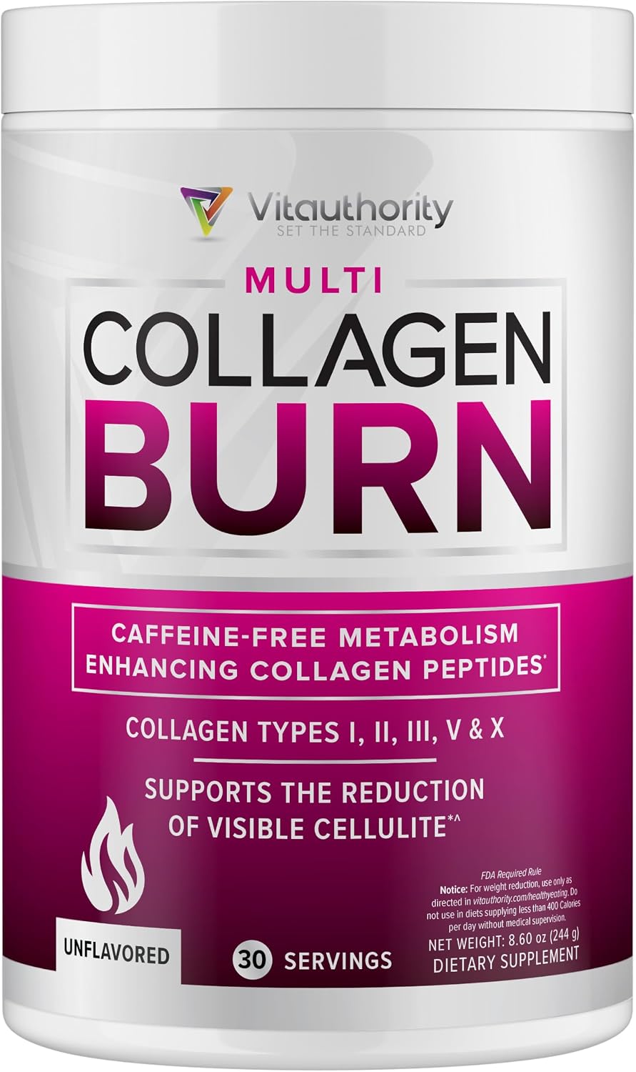 M3 Firming Massage Oil + Vitauthority Multi Collagen Burn Powder Bundle
