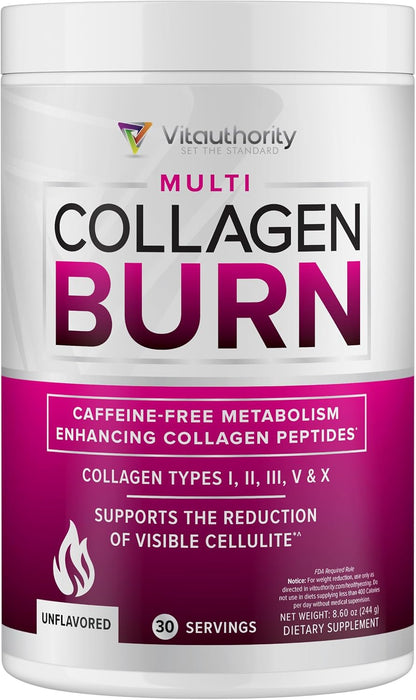 M3 Firming Massage Oil + Vitauthority Multi Collagen Burn Powder Bundle