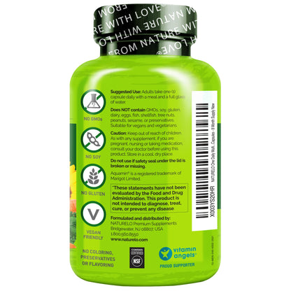 NATURELO Mens Multivitamins - One Daily Multivitamin for Men with Vitamins, Minerals & Organic Whole Foods, Boost Energy & Health, Non-GMO, 120 Vegetarian Capsules