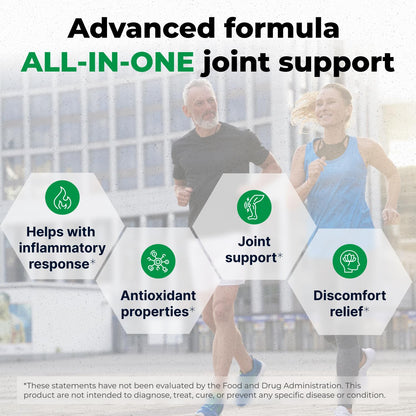 Wellnee Knee & Joint Wellness Bundle – Herbal Patches (10 pcs) & Support Capsules (90 servings)