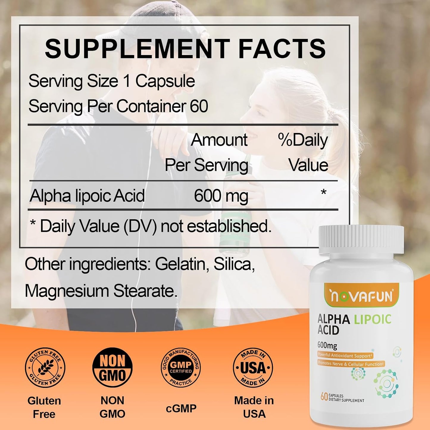 ALA & CoQ10 Capsules 2-Pack Bundle – Supports Advanced Antioxidant Action & Cellular Energy for Adults