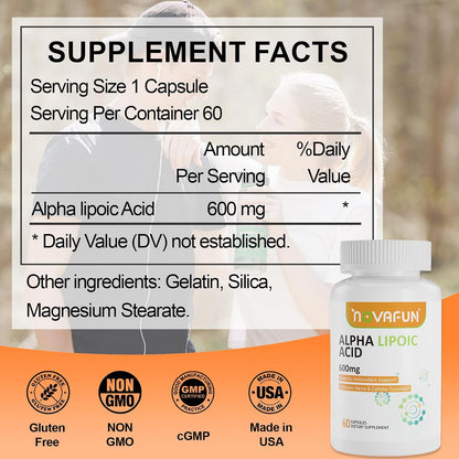 ALA & CoQ10 Capsules 2-Pack Bundle – Supports Advanced Antioxidant Action & Cellular Energy for Adults