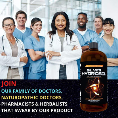 Pharmacist Recommended 16 oz Advanced Bionetix Colloidal Silver Hydrosol, All Natural & Promotes A Healthy Immune System. Colloidal Silver That Actually Works!