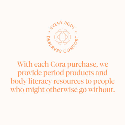 Cora 100% Organic Cotton Non-Applicator Tampons | Ultra-Absorbent, Unscented, Natural, Non-Toxic