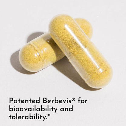 JUST INGREDIENTS Berberine Supplement – 30-Capsule Herbal Support Formula with Organic Berberis Aristata – Traditionally Used for Metabolic Health, Cellular Function & Overall Wellness.