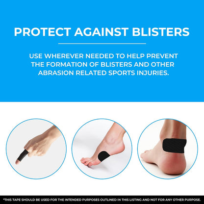 MONIER Comfort Tape (30 Pack) - Pain Free Removal, Hypoallergenic | Latex Free & Gentle On Skin, Packaging May Vary, Skin Friendly Adhesive Cotton Tape
