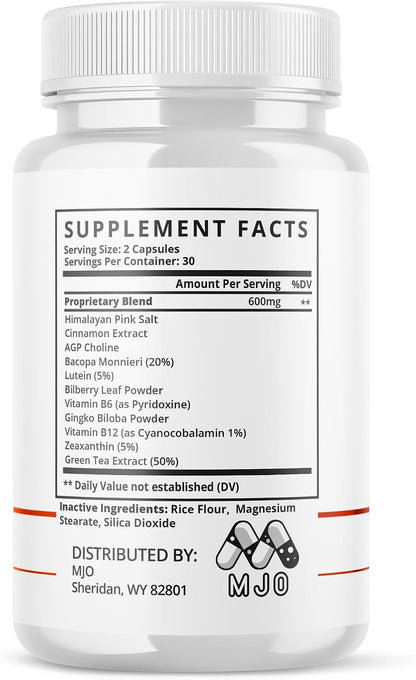 Vapocept Capsules, Brain Health Support Supplement Pill 2-Pack 120 Capsules