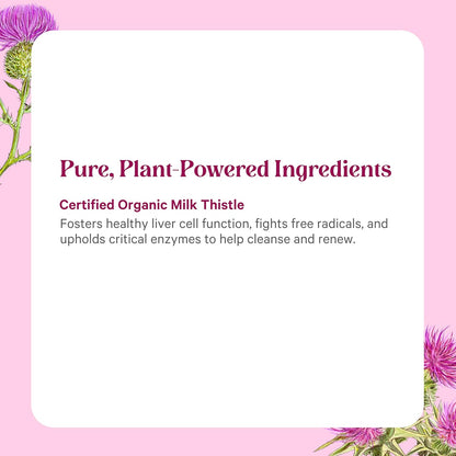 PURE SYNERGY SuperPure Milk Thistle Extract | Liver Detox and Cleanse Supplement | Organic Milk Thistle Extract with Silymarin | for Healthy Liver Support (60 Capsules)