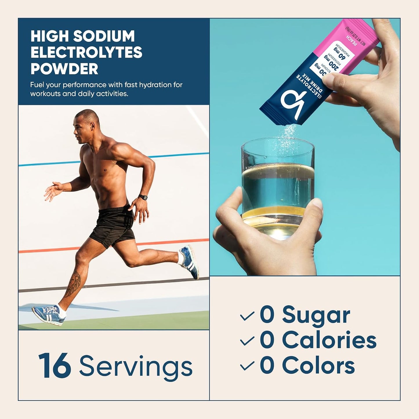 Venture Pal Electrolyte Hydration Bundle – Chewable Tablets & High Sodium Powder Packets for Rapid Hydration, Outdoor Activities, Sports & Workouts | Sugar-Free, Keto & Vegan Friendly | 96 Count Total