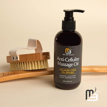 Anti Cellulite Body Massage Oil and Bum Bum Cream Bundle by M3