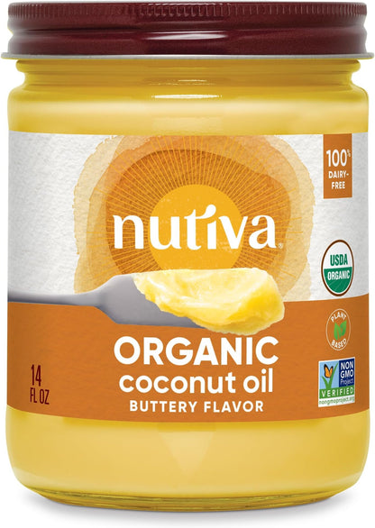 Nutiva, Oil Coconut Buttery Organic, 14 Fl Oz