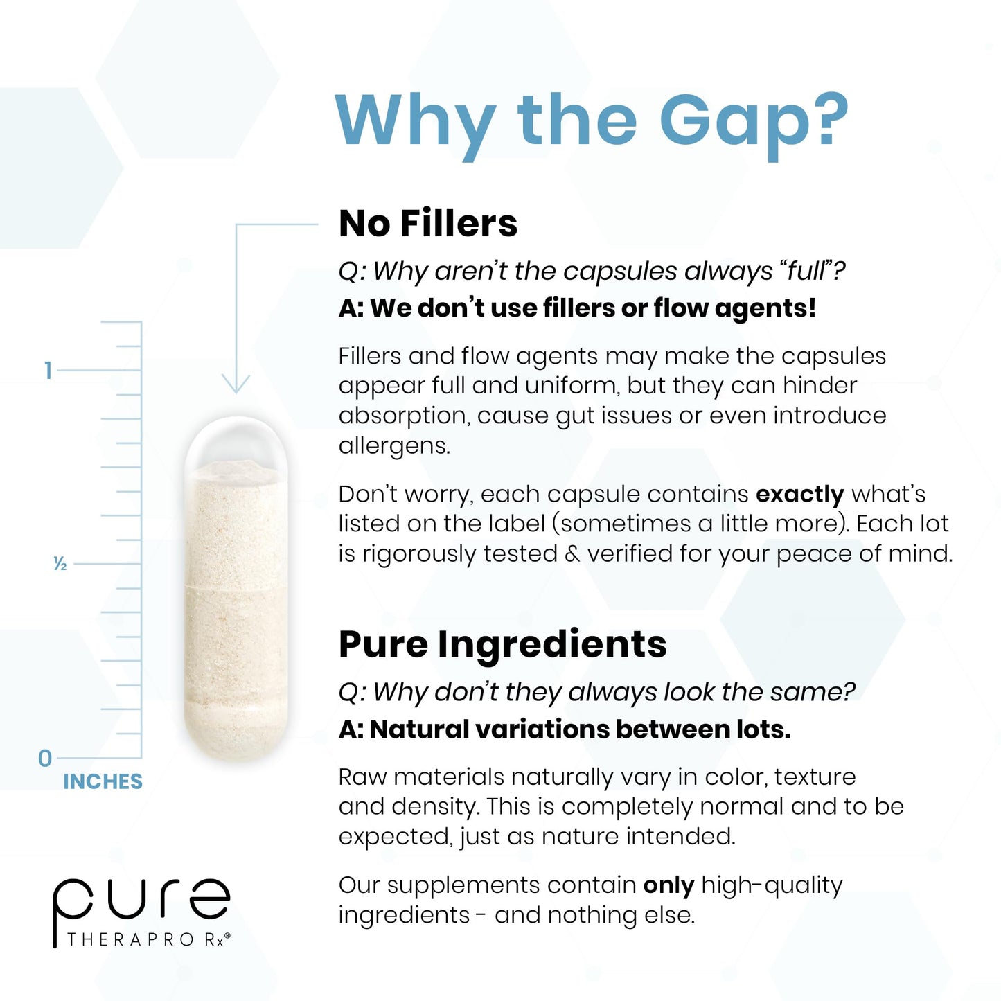 Pure Therapro Rx Power Probiotic 100B | 30 Acid Resistant Capsules - 1 Month Supply | 4 Proven Strains 100 Billion CFU | Flora Balance & Digestion | NO Refrigeration Required | Non-GMO | Zero Fillers