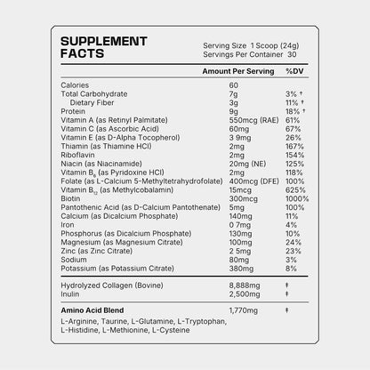 Frog Fuel Performance Greens Protein Powder, Lemon Lime, 30 Servings
