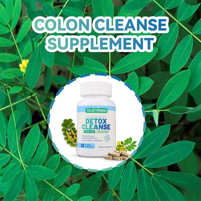 Gut Cleanse Capsules, Gut and Colon Support, Detox & Cleanse, for 15 Days, Non-GMOs, Non-Gluten, Vegan, Colon Cleanse Supplement, 30 Count