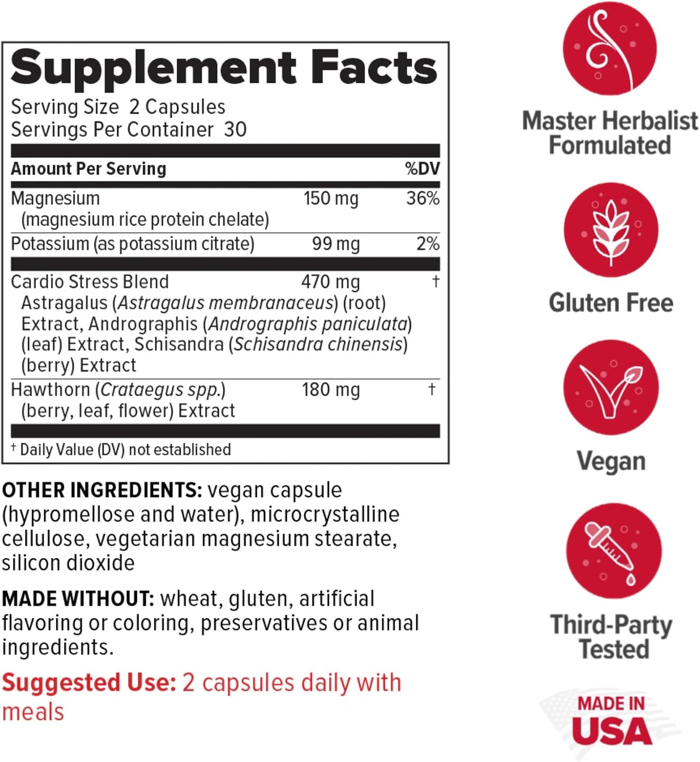 Redd Remedies 120/80 Care, 60 Capsules, and MenoWise, 60 Capsules