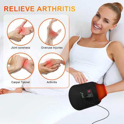 UTK Red Light Therapy Glove for Hands, Double-Sided Infrared Light Therapy Device for Finger