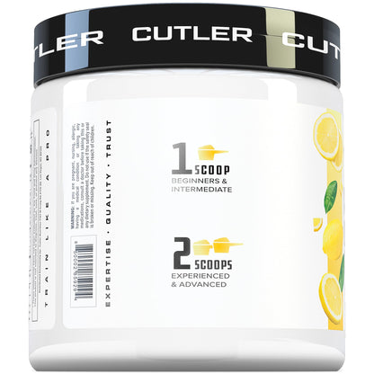 Cutler Nutrition Amplify 2.0 Caffeine-Free Nitric Oxide Pump Pre-Workout | Peach Mango, 40 Servings | With L-Citrulline, NO3-T Arginine and Electrolytes for Muscle Pumps, Hydration and Performance