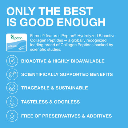 Mobility Collagen Peptides Powder - Glucosamine, Chondroitin, Hyaluronic Acid & Liposomal Vitamin C Joint Bone & Cartilage Support Grass-Fed Type I & III Keto & Paleo 28 Servings, 11.83 oz