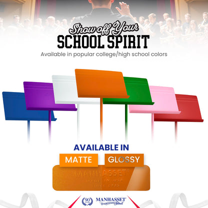 Manhasset Music Stand for Sheet Music - 48 Symphony Model - Long Lasting, Durable Manhasset Stand - Adjustable Height - 26" to 48" - Made in the USA