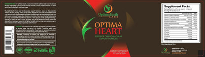OptimaEarth Optima Heart - High-Dose Vitamin C and L-Lysine Powder Inspired by Linus Pauling, 3,000mg Each Per Serving, 30 Servings