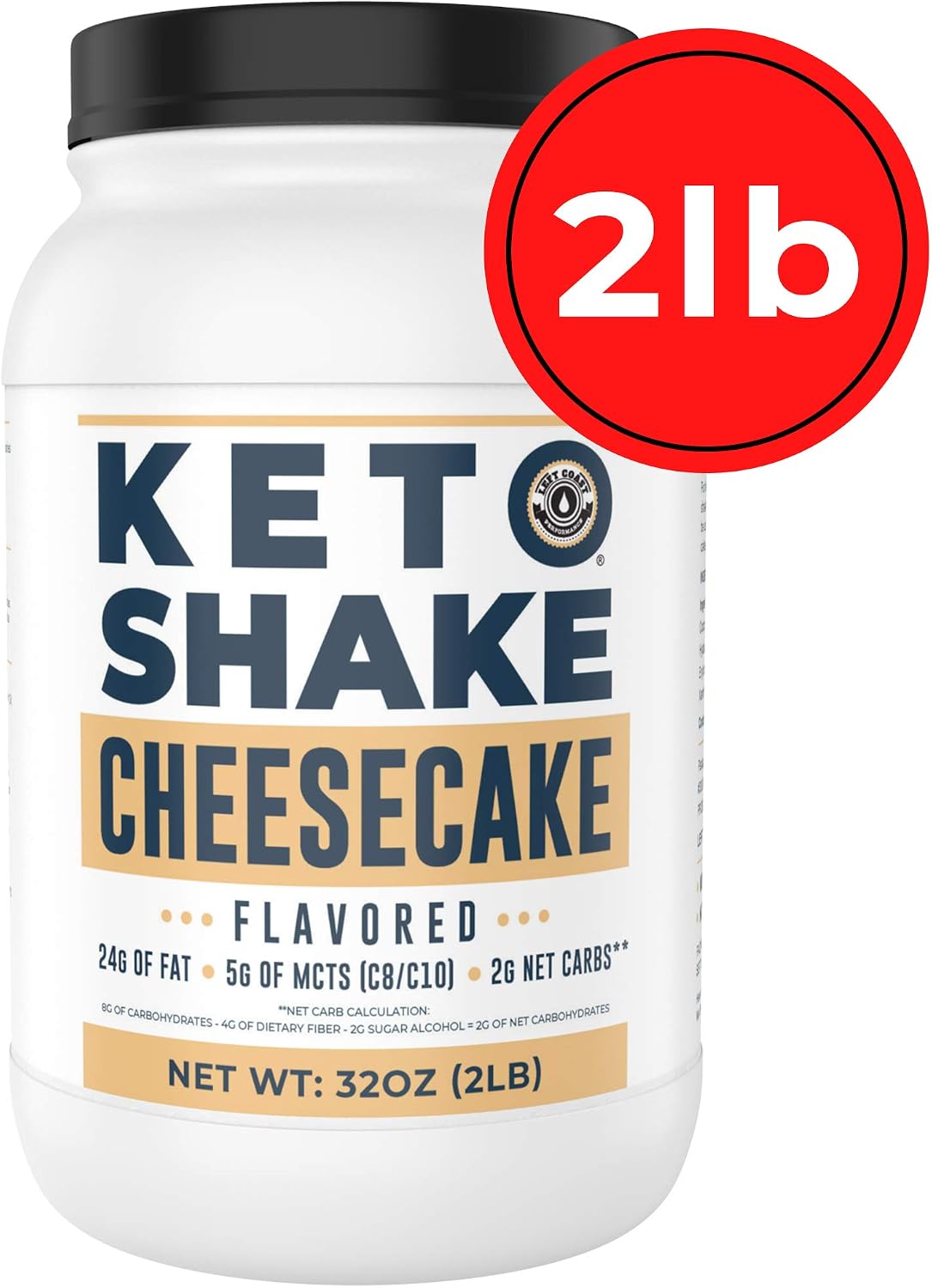 Left Coast Performance Keto MCT Powder + Collagen and Keto Cheesecake Meal Replacement