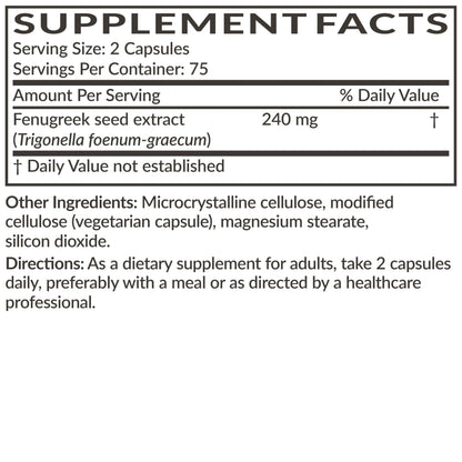 Futurebiotics Fenugreek Extra Strength Supports Overall Good Health & Well-Being, Non-GMO, 150 Vegetarian Capsules