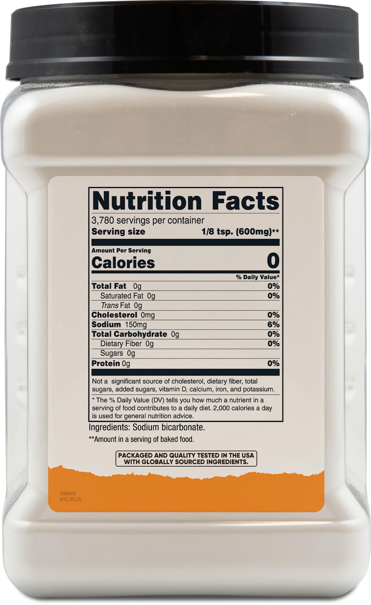 Nutricost Pantry Baking Soda (2 LBS) - For Baking, Cleaning & Deodorizing