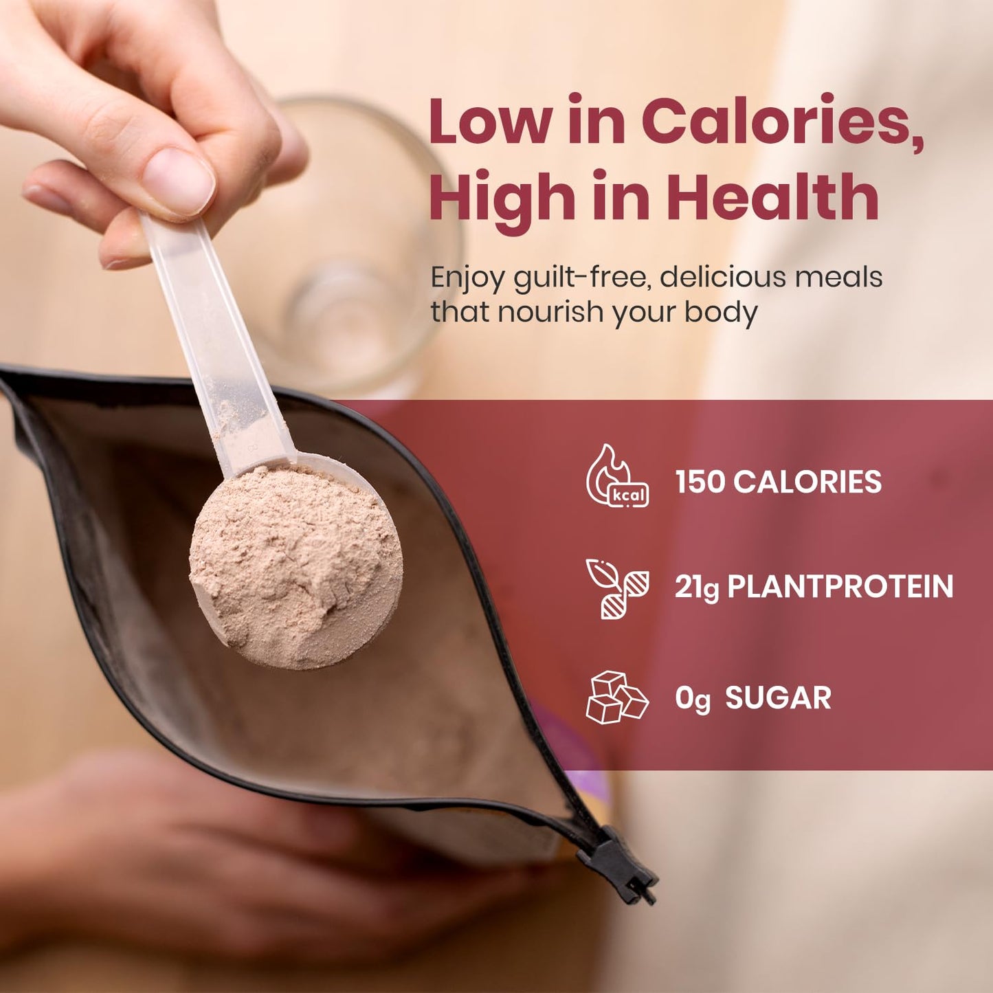 UpNourish Chocolate Vegan Protein Powder 54 Superfoods Powder,1.5 Billion CFU Probiotics 21g Plant Based Protein,No Sugar No Dairy No GMO Dairy Free,Meal Replacement Shake Keto-Friendly Low-Carb Diet,15 Servings