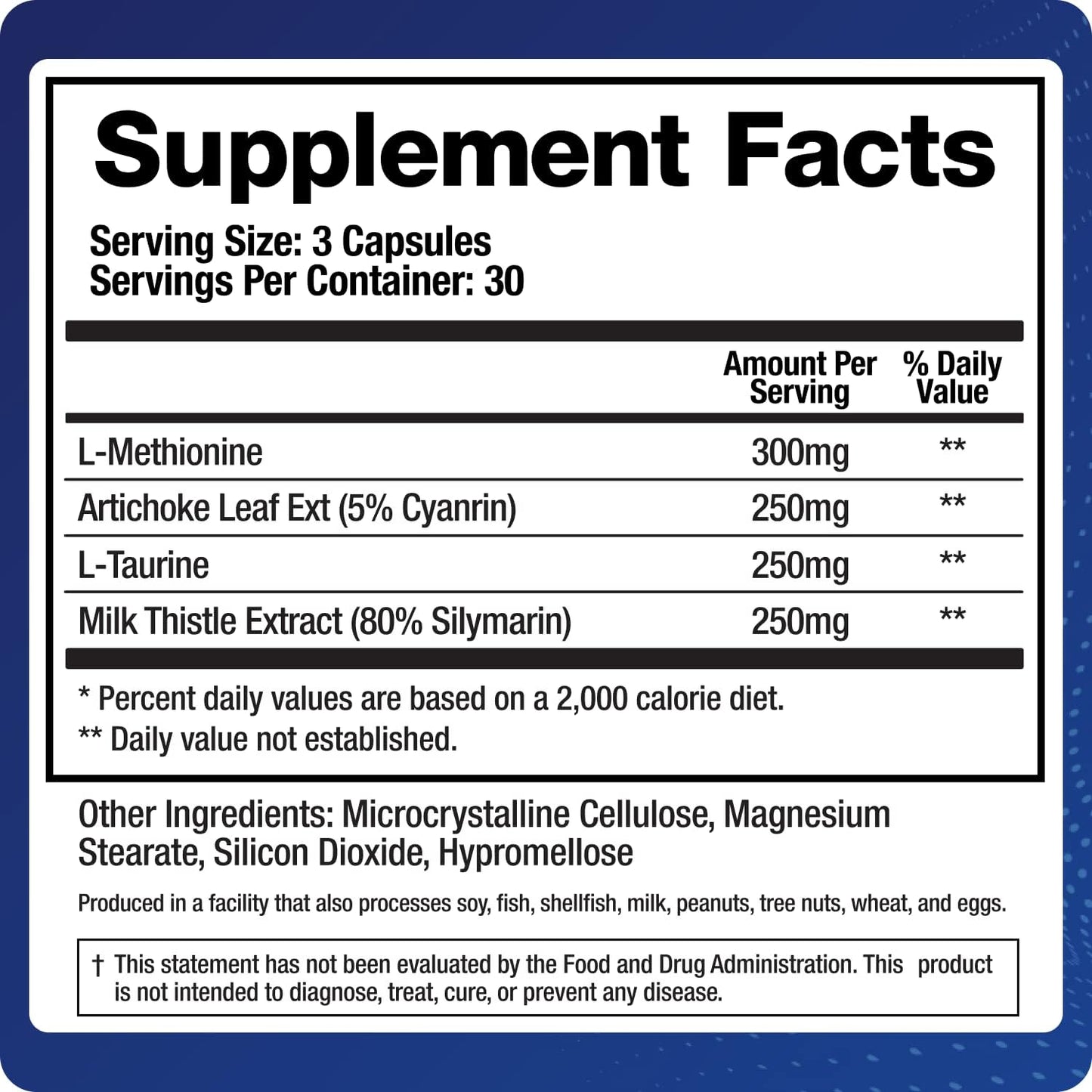 BioMatrix Liver Cleanse Detox & Repair, Artichoke Extract Liver Health Formula, Liver Supplement with Milk Thistle, Taurine, Methionine | 1+ Month Supply for Men and Women