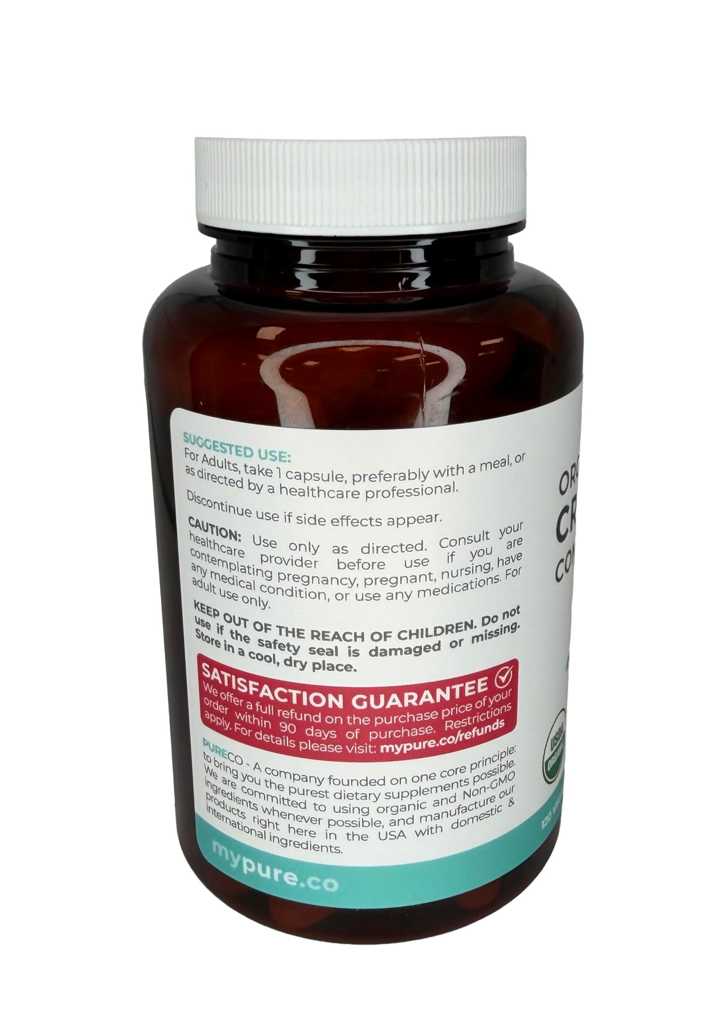 Organic Cranberry Pills - Vegan Supplement for Urinary Tract Health & Kidney Cleanse - Cranberry Pills for Women 500mg 50:1 Cranberry Concentrate Per Serving - Urinary Tract Support - 60 Capsules