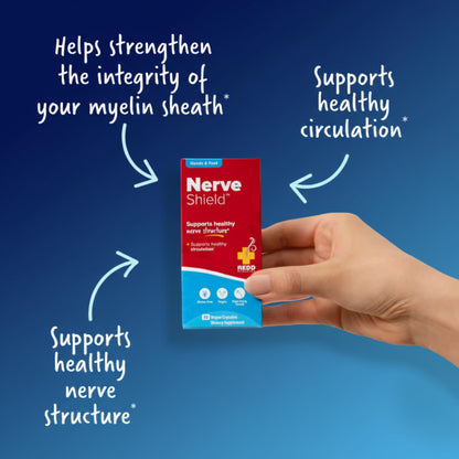 Redd Remedies, Nerve Shield, Supports Healthy Nerve Structure and Circulation, 60 Vegan Capsules