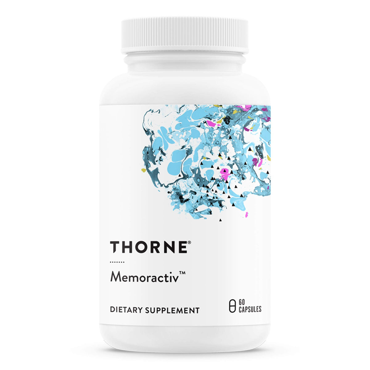 Thorne Memoractiv - Nootropic Brain Supplement for Focus, Creativity, and Concentration 