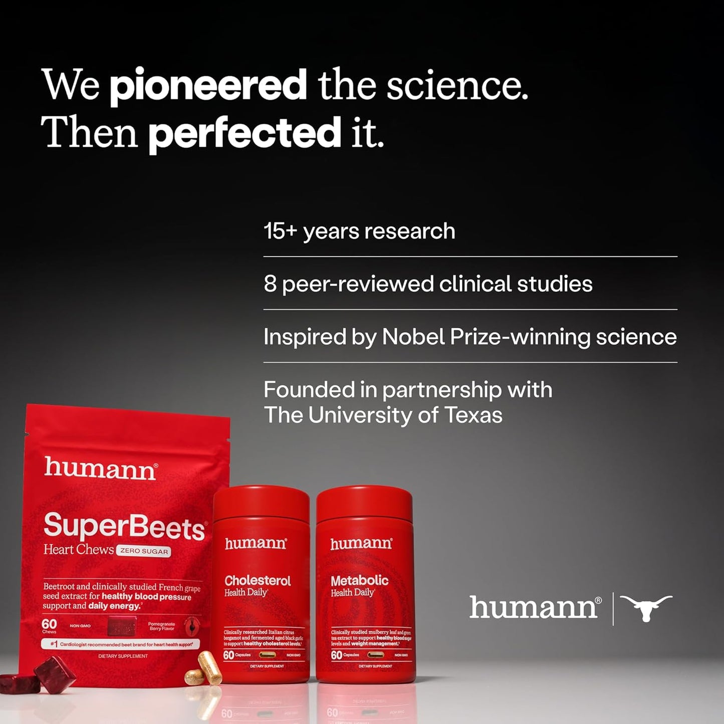 HumanN SuperBeets Heart Chews, Beet Root Powder Support Energy Supplement, Nitric Oxide and Blood Pressure Support, Grape Seed Extract & Non-GMO, Heart Health, Pomegranate Berry Flavor, 60 Count